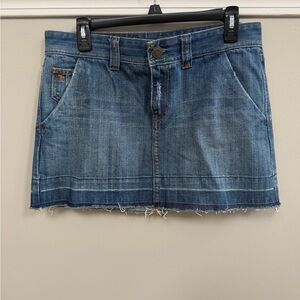 Abercrombie & Fitch Blue Denim Mini Skirt